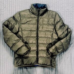 Men's Olive Michael Kors Puffer Jacket